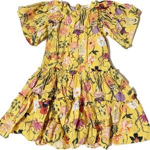 Molo Yellow Floral Dress